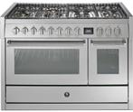 Steel fornuis Genesi 120 - Gas fornuis | AQ10SFF 6W | Model, Witgoed en Apparatuur, Fornuizen, Ophalen of Verzenden, Nieuw, Vrijstaand