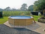 Gardipool OCTOO Ø5,00 x 1,20 m - hardhouten rand, Tuin en Terras, Zwembaden, Ophalen of Verzenden, Nieuw