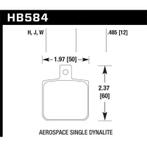 Hawk Aerospace Single Dynalite 12mm Thickness HPS Street, Ophalen of Verzenden, Nieuw