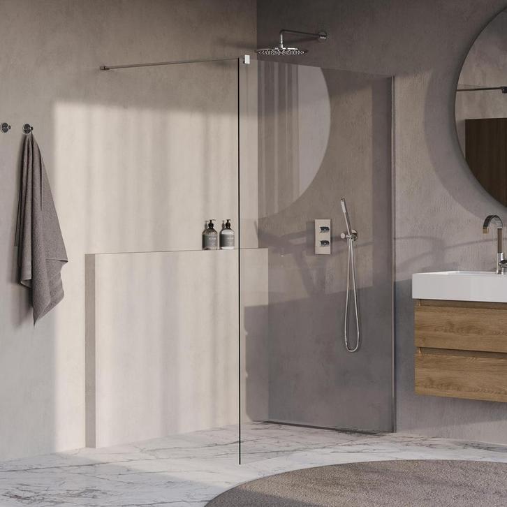 Brauer Oblivion - Inloopdouche - Helder Glas - 130 x 200 cm, Doe-het-zelf en Verbouw, Sanitair, Ophalen of Verzenden