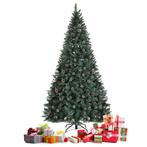 180cm Lange Kunstmatige Kerstboom Besneeuwde Feestboom met 1
