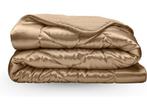 Veiling - Beautybed Taupe 240x200 Satijnen dekbed zonder ove, Huis en Inrichting, Nieuw