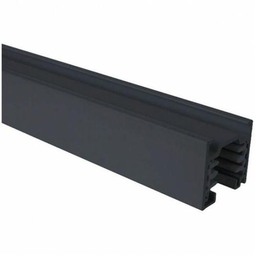 Spanningsrail - Prixa - 3 Fase - Opbouw - Aluminium - Zwart, Huis en Inrichting, Lampen | Overige, Nieuw, Ophalen of Verzenden