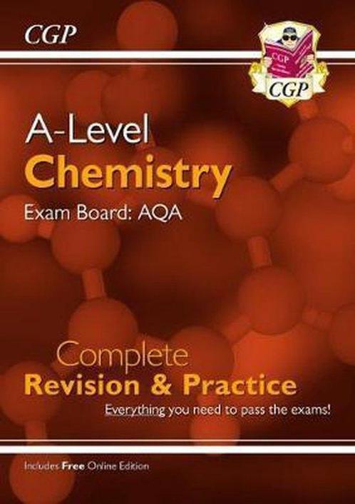 GCP A Level Chemistry AQA Complete Revision an 9781789080292, Boeken, Techniek, Zo goed als nieuw, Verzenden