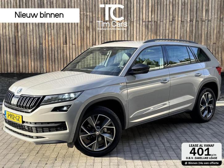Zakelijke Lease |  Škoda Kodiaq 1.5 TSI Sportline Automaat |, Auto's, Skoda, Onderhoudsboekje, Lease, Automaat, SUV of Terreinwagen
