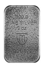 Wereld. Silver bar ND Gods Götter Freyr, 2 Oz (.999