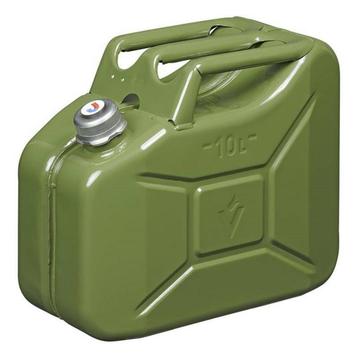 ProPlus Jerrycan 10L - Metaal - Groen - Magnetische Schro... beschikbaar voor biedingen