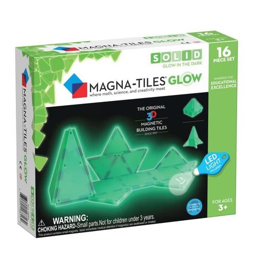 Magna Tiles - 16 stuks Glow in the Dark -, Kinderen en Baby's, Speelgoed | Overig