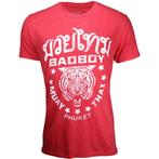 Bad Boy Phuket Muay Thai T-shirt Rood, Nieuw, Maat 46 (S) of kleiner, Bad Boy, Ophalen of Verzenden