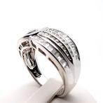Ring - 18 karaat Witgoud Diamant (Natuurlijk) - Diamant, Sieraden, Tassen en Uiterlijk, Ringen, Nieuw