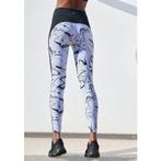active by Lascana Legging White Marble in marmer-motief, Verzenden, Nieuw