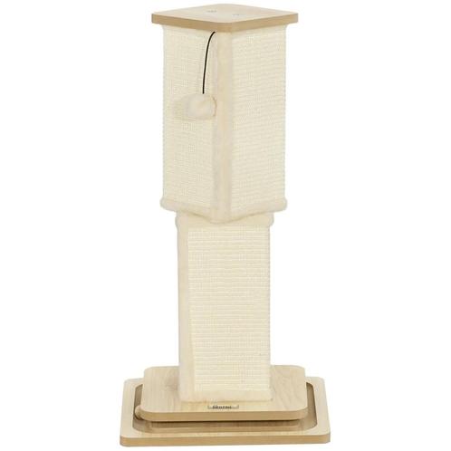 3-in-1 Krabpaal, 67cm Krabkolom, Sisal-Kattenkrabboom Met Sp, Dieren en Toebehoren, Katten-accessoires, Nieuw, Verzenden