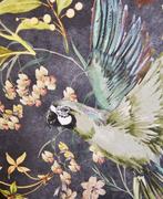 300x280cm! Exclusief stof Parrots Paradise met papegaaien