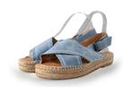 VIA VAI Sandalen in maat 39 Blauw | 10% extra korting, Sandalen of Muiltjes, Zo goed als nieuw, VIA VAI, Verzenden