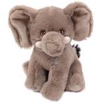 Superzachte Eco Knuffel met geborduurde oogjes - Olifant zit, Kinderen en Baby's, Ophalen of Verzenden, Nieuw