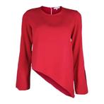 IRO • rode cut-out blouse Awefa • XS, Kleding | Dames, Tops, Nieuw, IRO, Maat 34 (XS) of kleiner, Verzenden