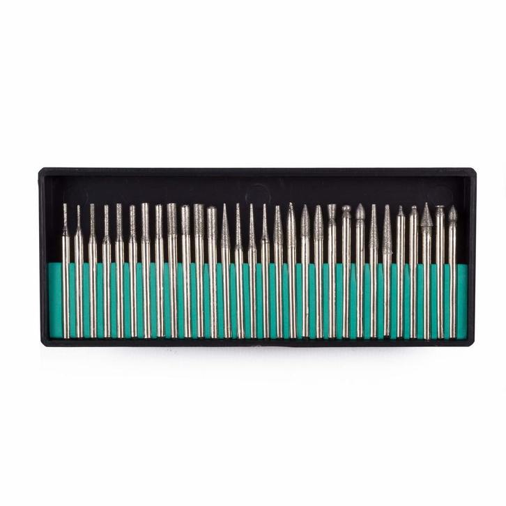 Benson Multitool diamantfrezen - 30-delige set - 3.2 mm -..., Doe-het-zelf en Verbouw, Gereedschap | Slijpmachines, Nieuw, Ophalen of Verzenden