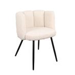 High Five Chair White Pearl – Bouclé Eetkamerstoelen, Huis en Inrichting, Stoelen, Ophalen, Nieuw