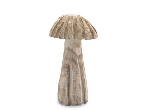 Houten paddenstoel fungi - ø 20 x 38 cm voor bloemschikken, Hobby en Vrije tijd, Knutselen, Nieuw, Ophalen of Verzenden