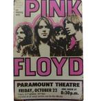 Wandbord reclamebord concert muziek Pink Floyd on tour bord, Verzamelen, Posters, Rechthoekig Staand, A4 of kleiner, Nieuw, Ophalen of Verzenden