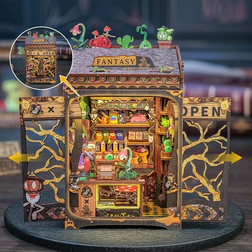 Miniature House - Fantacy Plant Shop LED Light (146 stukjes), Kinderen en Baby's, Speelgoed | Bouwstenen, Nieuw, Verzenden