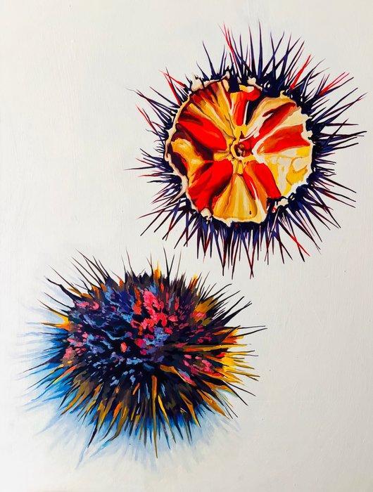 Antonio Valenzuela - Erizos de Cádiz, Antiek en Kunst, Kunst | Schilderijen | Modern