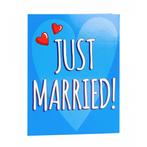 Surprise Card - Just married, Kleding | Dames, Ophalen of Verzenden, Nieuw