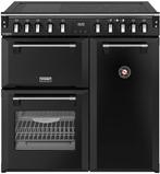 Stoves Richmond 90 Ei DX RTY inductie fornuis - zwart, Witgoed en Apparatuur, Fornuizen, Verzenden, 60 cm of meer, Nieuw, Energieklasse A of zuiniger