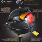 KESSER® Elektrische grill 2in1 tafelgrill - 2400 Watt - Zwar, Tuin en Terras, Verzenden, Nieuw