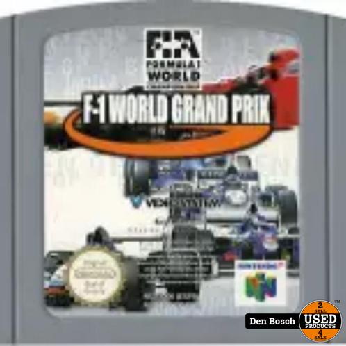 F1 World Grand Prix - N64 Game, Spelcomputers en Games, Spelcomputers | Nintendo Consoles | Accessoires, Zo goed als nieuw, Verzenden
