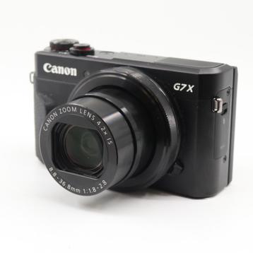 Digitale fotocamera  Canon Powershot G7X mark II + leather beschikbaar voor biedingen