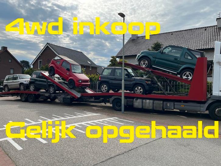 GEZOCHT: Suzuki (Grand) Vitara Jimny Feroza Terios Pinin!!!, Auto's, Suzuki, Ophalen