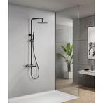 Wiesbaden Ribbd Thermostatische Regendoucheset - Opbouw -, Ophalen of Verzenden, Nieuw