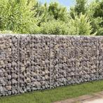 vidaXL Gabion mand 120x30x50 cm gegalvaniseerd staal, Verzenden, Nieuw, IJzer, Minder dan 1 meter