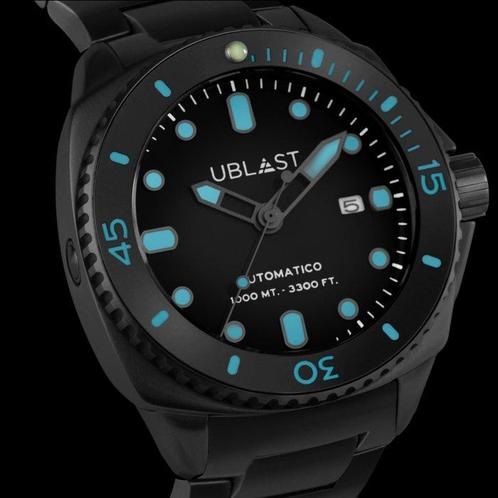 Ublast - SeaStrong - UBSS46SBB - Sub 100 ATM - Heren - 2025, Sieraden, Tassen en Uiterlijk, Horloges | Heren