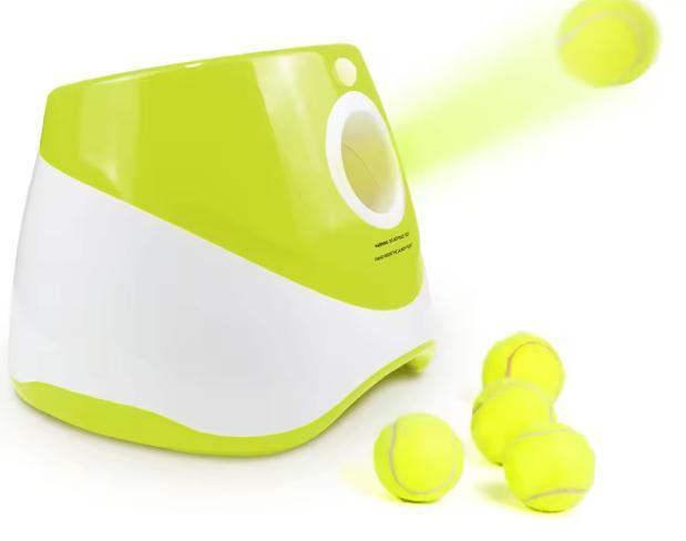 Automatische Tennisballenwerper Hond – Interactief Speelgoed, Dieren en Toebehoren, Hondenspeelgoed, Nieuw, Verzenden