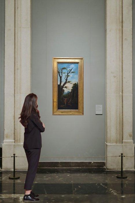 Andrea Locatelli (1695-1741), Kring van - Paesaggio con, Antiek en Kunst, Kunst | Schilderijen | Klassiek