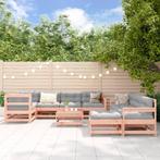 vidaXL 10-delige Loungeset massief douglashout, Tuin en Terras, Tuinsets en Loungesets, Verzenden, Nieuw, Meer dan 8 zitplaatsen
