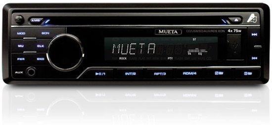 Koopjeshoek - Mueta A4 - 1Din Autoradio zonder CD , met, Auto diversen, Autoradio's, Verzenden