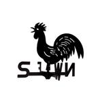 Talen Tools Windhaan - Zwarte Windwijzer met Bevestigings..., Tuin en Terras, Ophalen of Verzenden, Nieuw