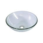 Waskom Sapho Beauty Rond 42 cm Helder Glas, Doe-het-zelf en Verbouw, Sanitair, Ophalen of Verzenden, Nieuw, Overige typen