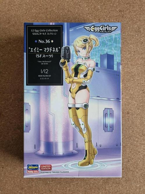 Hasegawa 52352 Amy McDonnell (SF Suit) 1:12, Hobby en Vrije tijd, Modelbouw | Figuren en Diorama's, Verzenden