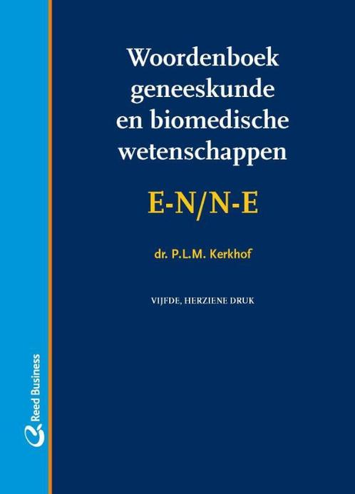 Woordenboek geneeskunde en biomedische wetenschappen E-N /, Boeken, Wetenschap, Nieuw, Verzenden