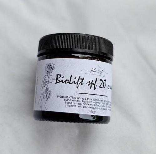 Natuurlijke BioLift spf 20 cream 60ml, Sieraden, Tassen en Uiterlijk, Uiterlijk | Gezichtsverzorging