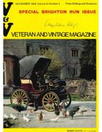 1968 VETERAN AND VINTAGE MAGAZINE 3 ENGELS, Nieuw, Author