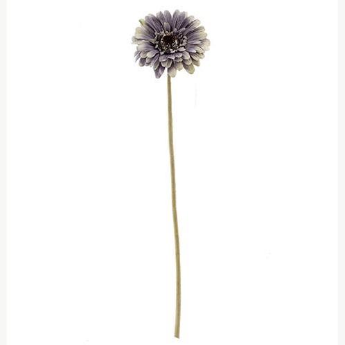 Gerbera 53 cm Lila Gerbera, Huis en Inrichting, Woonaccessoires | Kunstplanten en Kunstbloemen, Nieuw, Ophalen of Verzenden