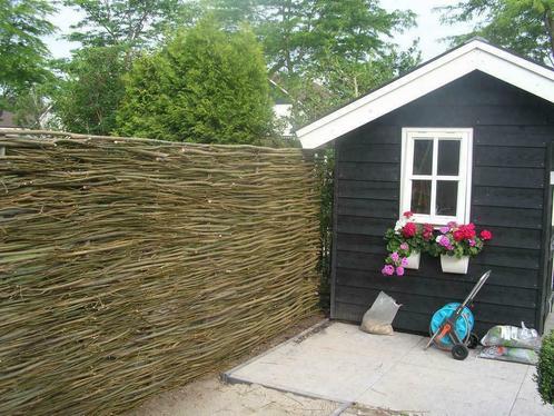 wilgentenenschutting wilgenscherm  coniferen vervangen wilge, Tuin en Terras, Palen, Balken en Planken, Minder dan 180 cm, Palen