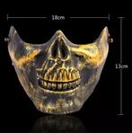 Horror Masker  Gold, Ophalen of Verzenden, Nieuw