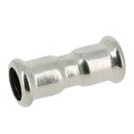 BONFIX M-press RVS-water rechte koppeling 22 x 22 mm, Doe-het-zelf en Verbouw, Buizen en Afvoer, Ophalen of Verzenden, Nieuw
