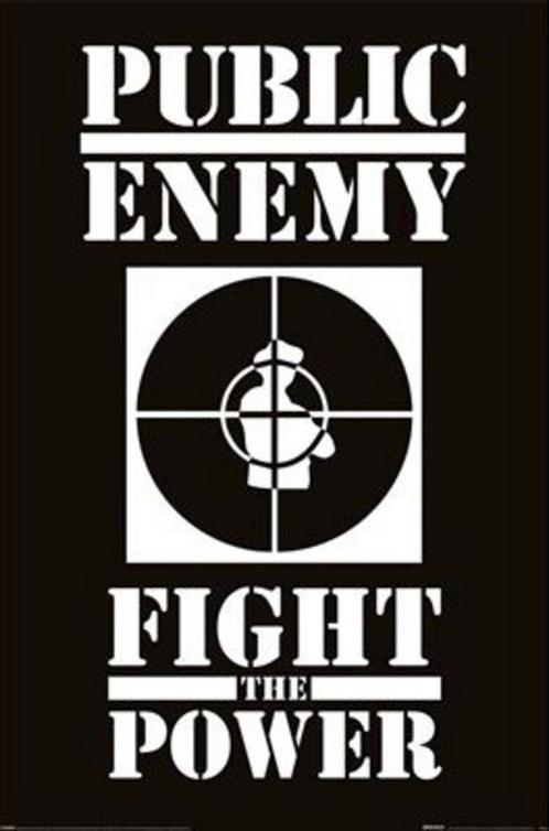 Poster Public Enemy Fight the Power 61x91,5cm, Verzamelen, Posters, Nieuw, A1 t/m A3, Verzenden